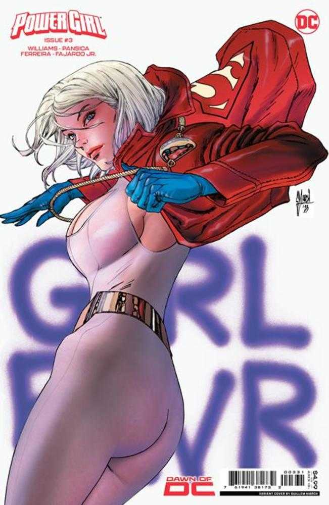 Power Girl #3 Cover C Guillem March Card Stock Variant | Dragon's Lair Comics and Fantasy Houston TX