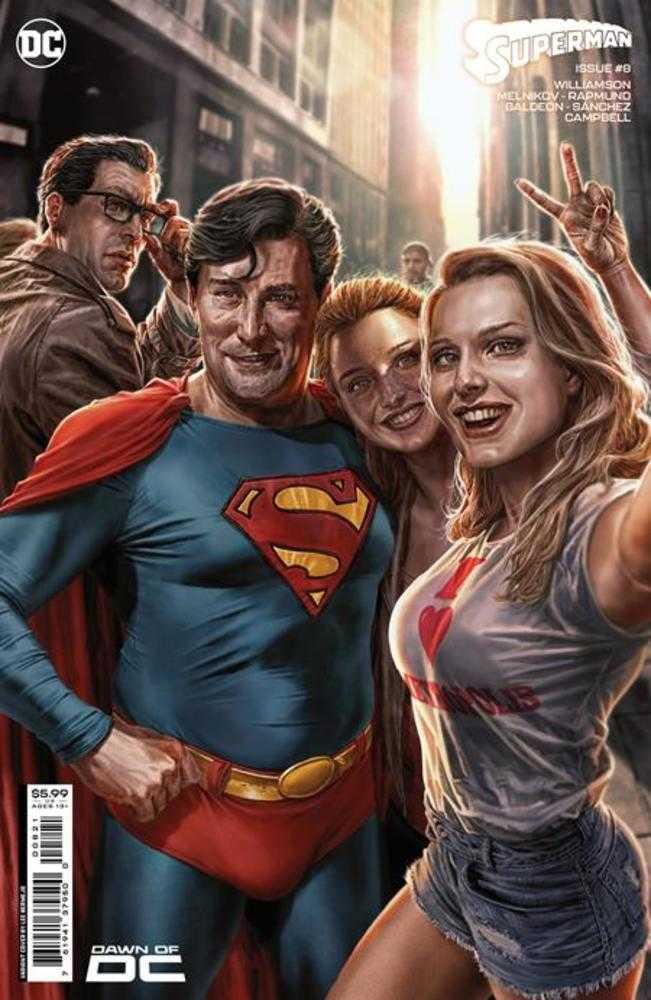 Superman #8 Cover B Lee Bermejo Card Stock Variant | Dragon's Lair Comics and Fantasy Houston TX