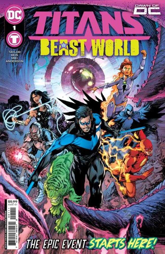 Titans Beast World #1 (Of 6) Cover A Ivan Reis & Danny Miki | Dragon's Lair Comics and Fantasy Houston TX