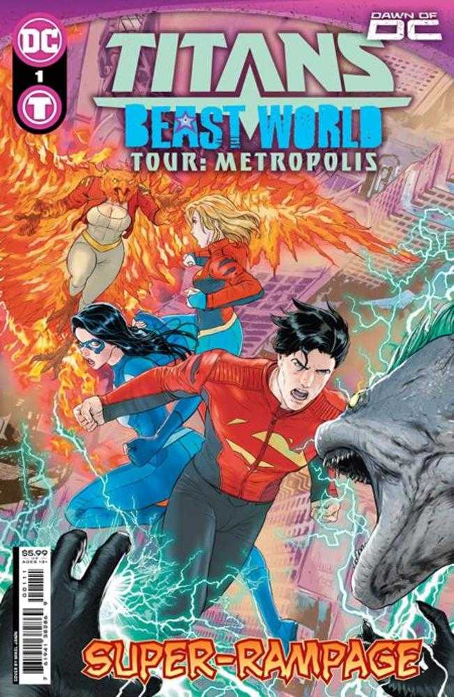 Titans Beast World Tour Metropolis #1 (One Shot) Cover A Mikel Janin | Dragon's Lair Comics and Fantasy Houston TX