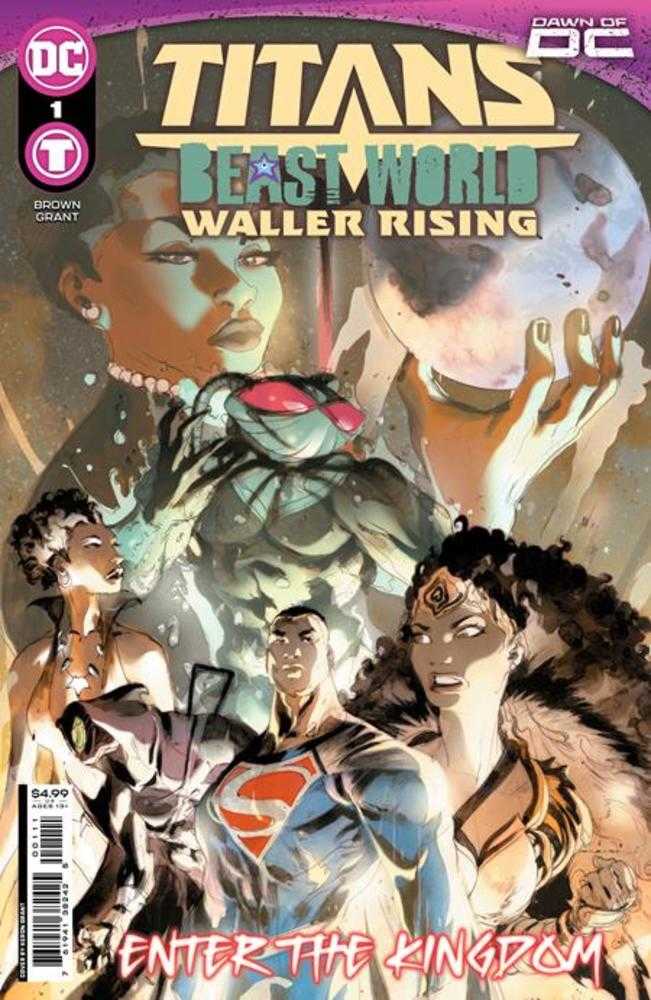 Titans Beast World Waller Rising #1 (One Shot) Cover A Keron Grant | Dragon's Lair Comics and Fantasy Houston TX