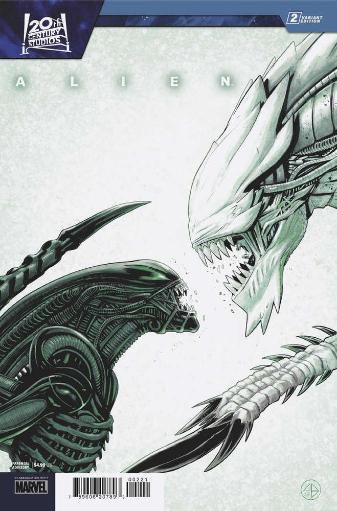 Alien #2 Andrea Broccardo Variant | Dragon's Lair Comics and Fantasy Houston TX