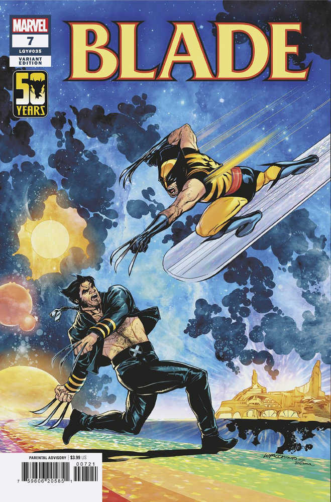 Blade 7 Ema Lupacchino Wolverine Wolverine Wolverine Variant | Dragon's Lair Comics and Fantasy Houston TX