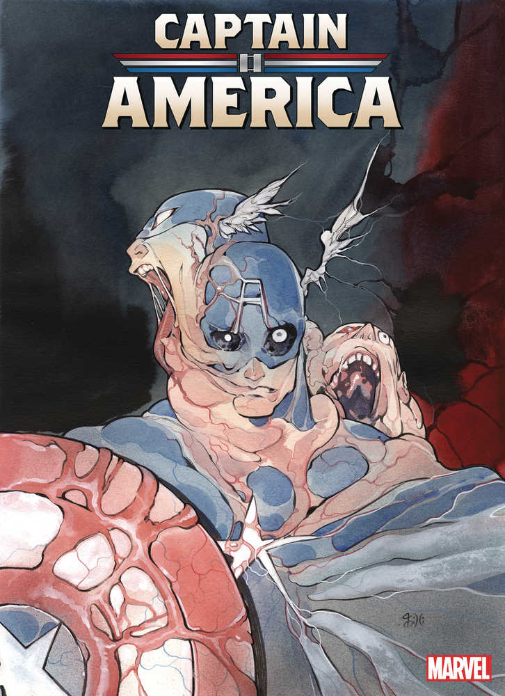 Captain America #4 Peach Momoko Nightmare Variant | Dragon's Lair Comics and Fantasy Houston TX