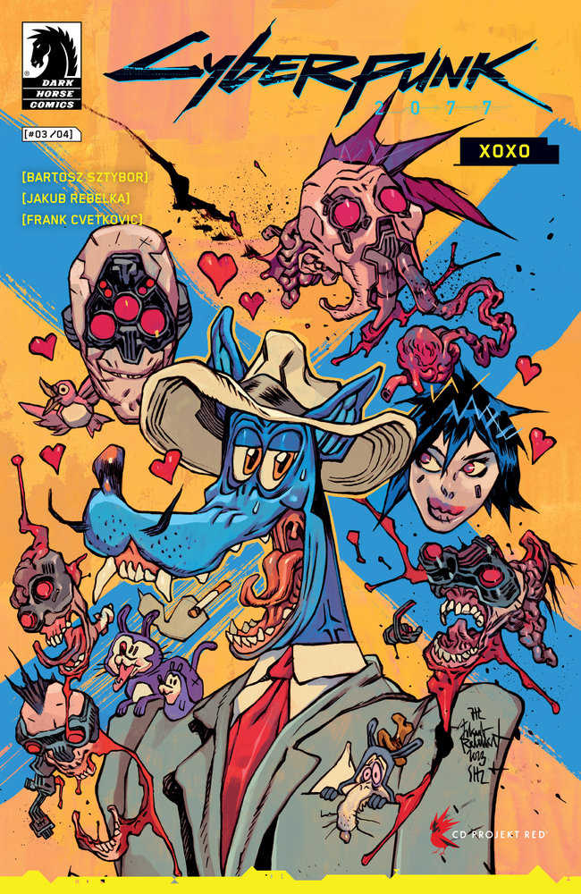 Cyberpunk 2077: Xoxo #3 (Cover A) (Jakub Rebelka) | Dragon's Lair Comics and Fantasy Houston TX