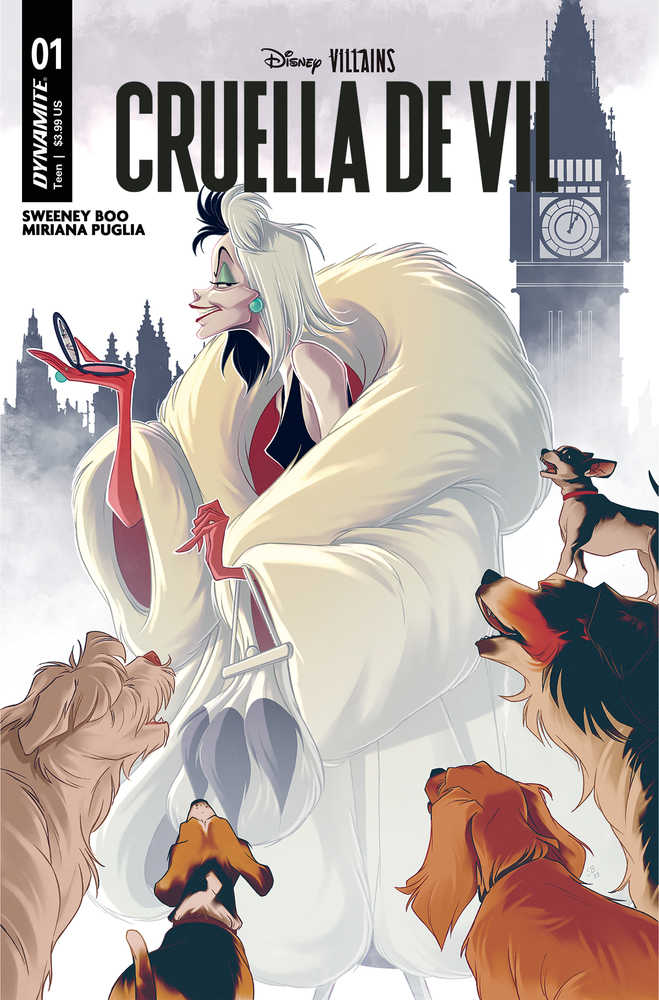 Disney Villains Cruella De Vil #1 Cover A Boo | Dragon's Lair Comics and Fantasy Houston TX