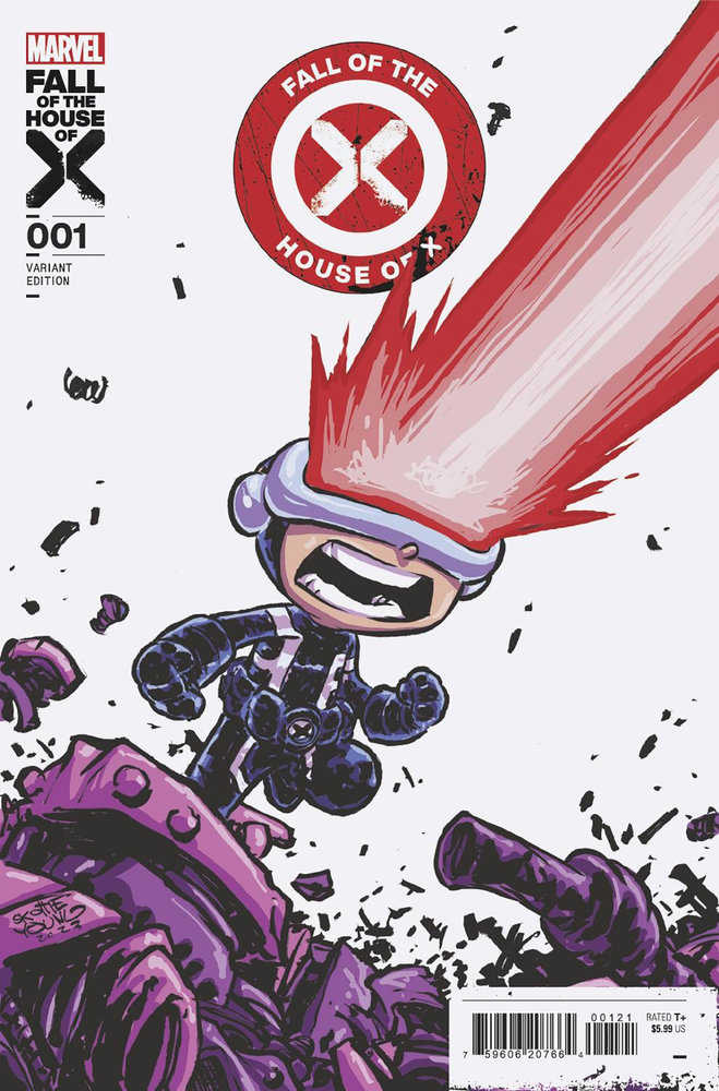 Fall Of The House Of X 1 Skottie Young Variant [Fhx] | Dragon's Lair Comics and Fantasy Houston TX