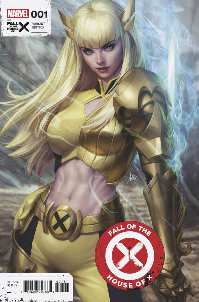 Fall Of The House Of X 1 Artgerm Magik Variant [Fhx] | Dragon's Lair Comics and Fantasy Houston TX