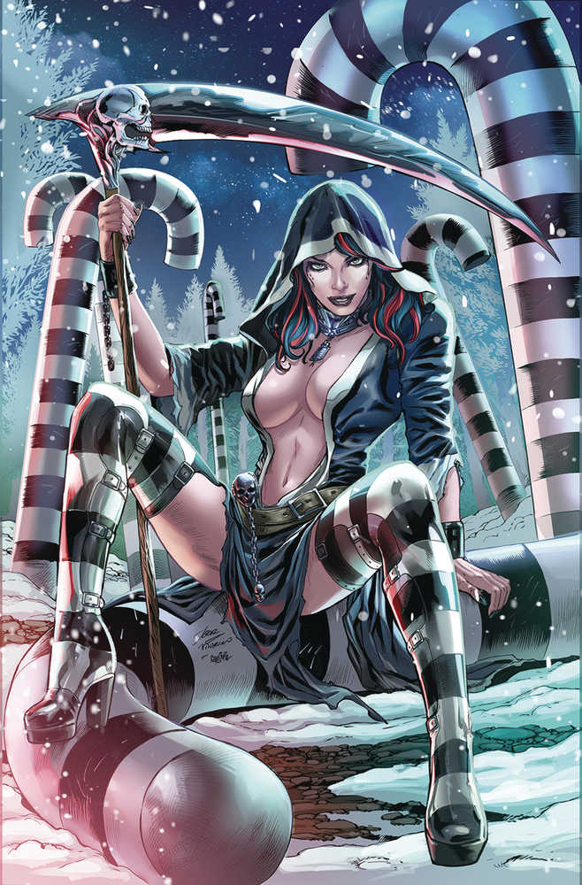 Grimm Fairy Tales 2023 Holiday Pinup Special Cover B Vitorino | Dragon's Lair Comics and Fantasy Houston TX