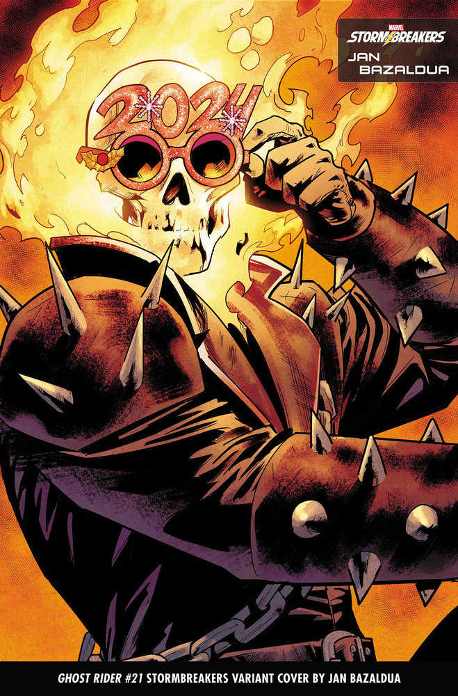 Ghost Rider 21 Jan Bazaldua Stormbreakers Variant | Dragon's Lair Comics and Fantasy Houston TX