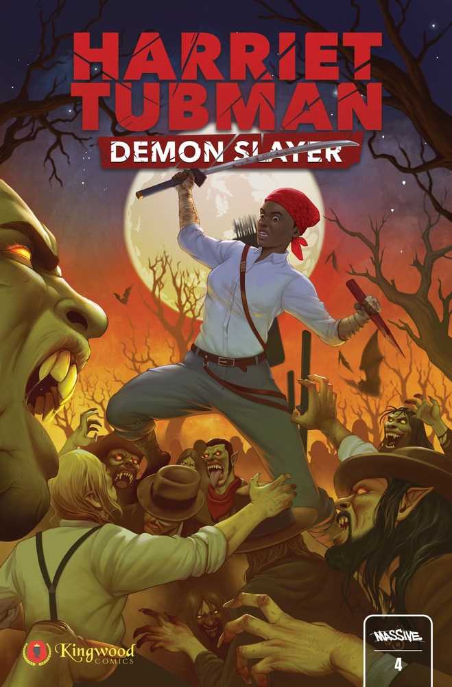 Harriet Tubman Demon Slayer #4 Cover A Barna (Mature) | Dragon's Lair Comics and Fantasy Houston TX