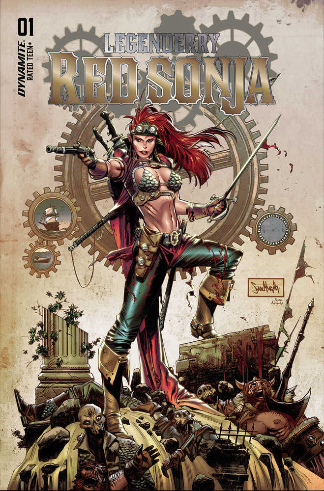 Legenderry Red Sonja One Shot Cover A Murphy | Dragon's Lair Comics and Fantasy Houston TX