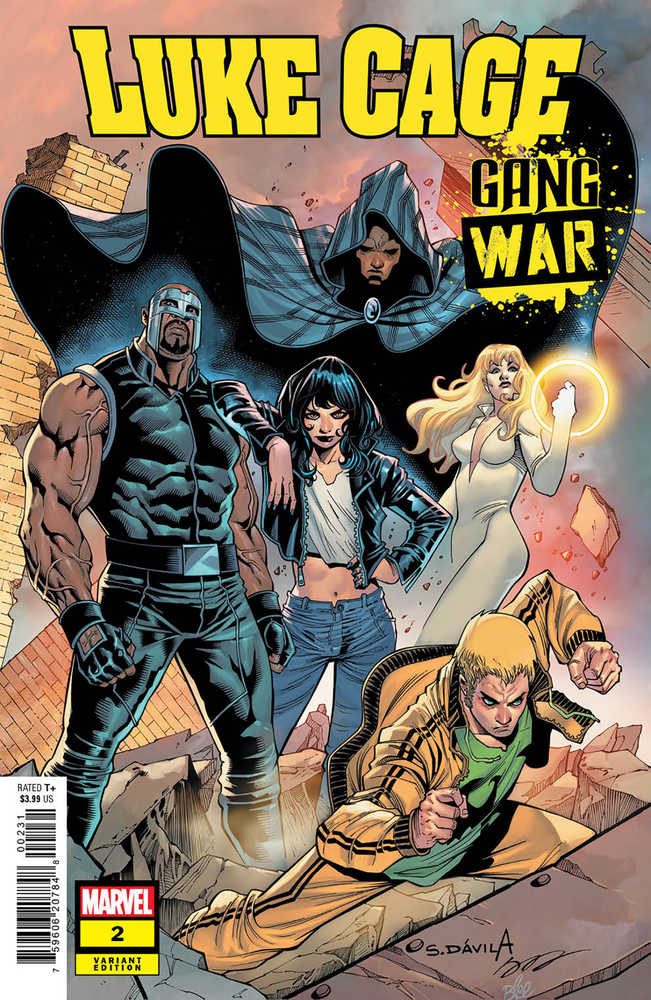 Luke Cage Gang War #2 Sergio Davila Connect Variant | Dragon's Lair Comics and Fantasy Houston TX