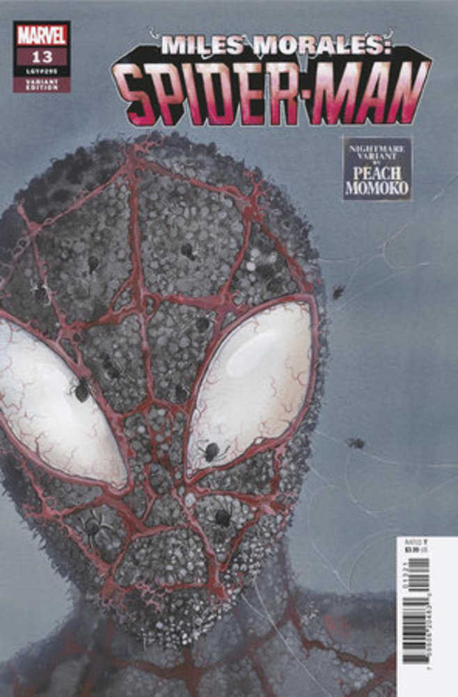 Miles Morales Spider-Man #13 Peach Momoko Nightmare Variant | Dragon's Lair Comics and Fantasy Houston TX