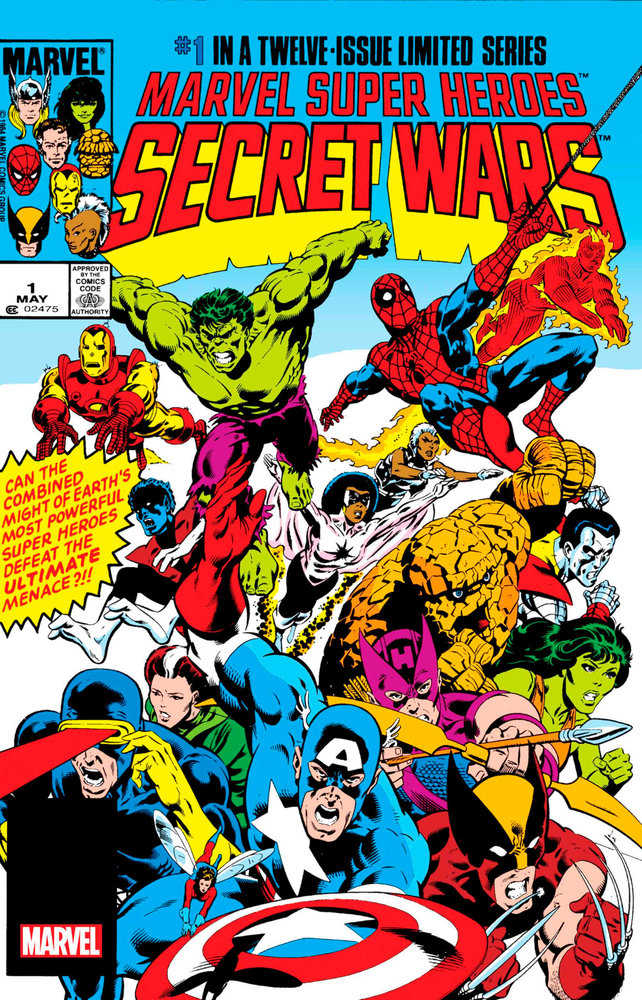 Marvel Super Heroes Secret Wars 1 Facsimile Edition | Dragon's Lair Comics and Fantasy Houston TX