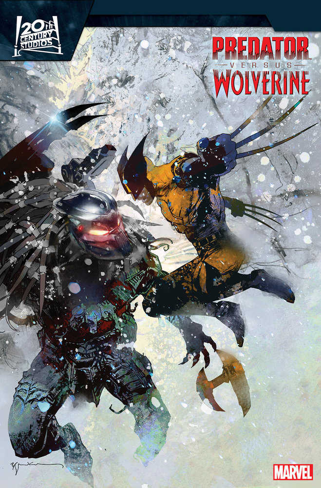 Predator vs. Wolverine 4 Bill Sienkiewicz Variant | Dragon's Lair Comics and Fantasy Houston TX