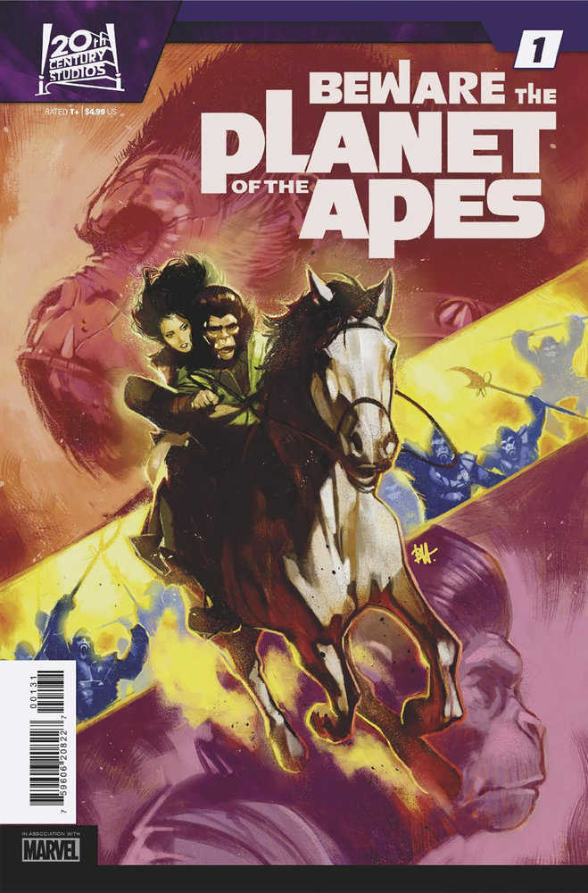 Beware The Planet Of The Apes 1 Ben Harvey Variant | Dragon's Lair Comics and Fantasy Houston TX