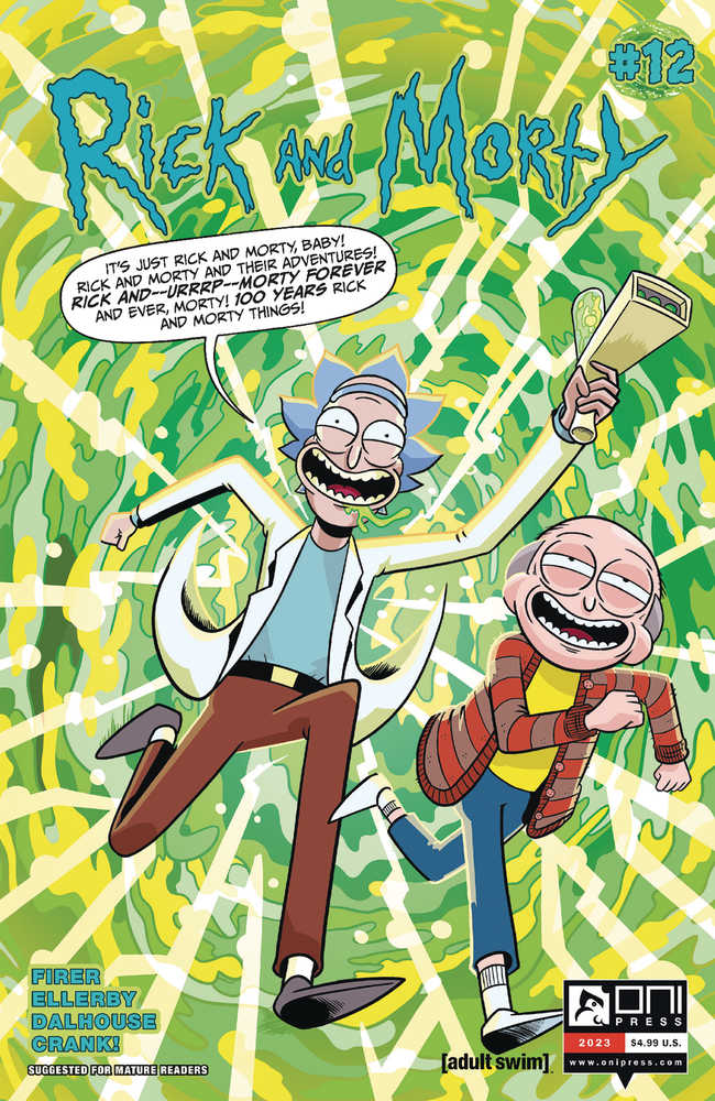 Rick And Morty #12 Cover A Marc Ellerby (Mature) | Dragon's Lair Comics and Fantasy Houston TX