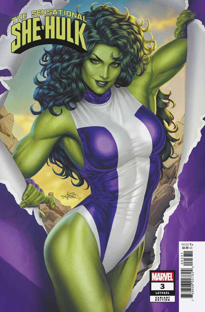 Sensational She-Hulk 3 Ariel Diaz Variant | Dragon's Lair Comics and Fantasy Houston TX