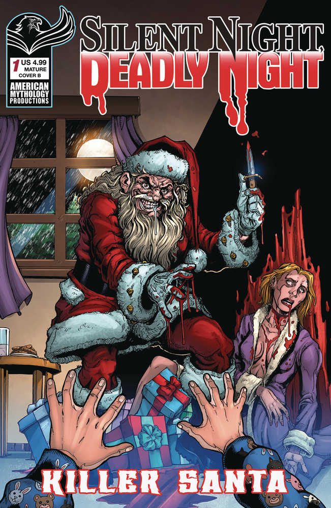 Silent Night Deadly Night Killer Santa #1 Cover B Calzada (Mature) | Dragon's Lair Comics and Fantasy Houston TX