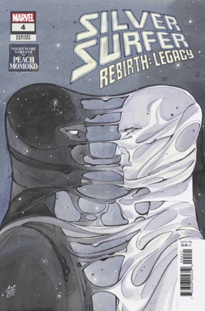 Silver Surfer Rebirth Legacy #4 Peach Momoko Nightmare Variant | Dragon's Lair Comics and Fantasy Houston TX