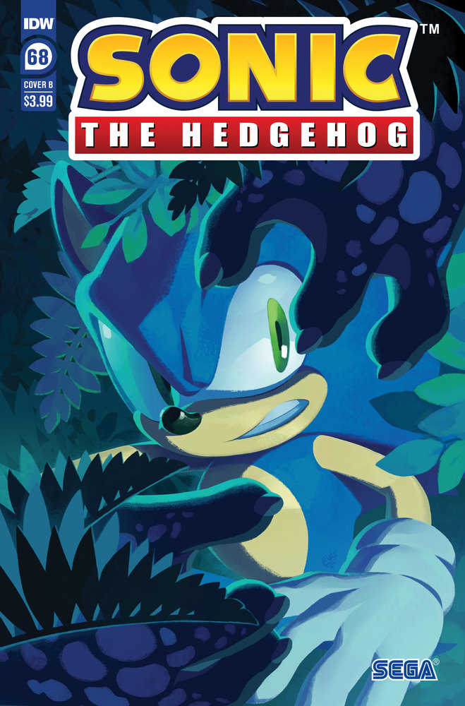 Sonic The Hedgehog #68 Variant B (Stanley) | Dragon's Lair Comics and Fantasy Houston TX