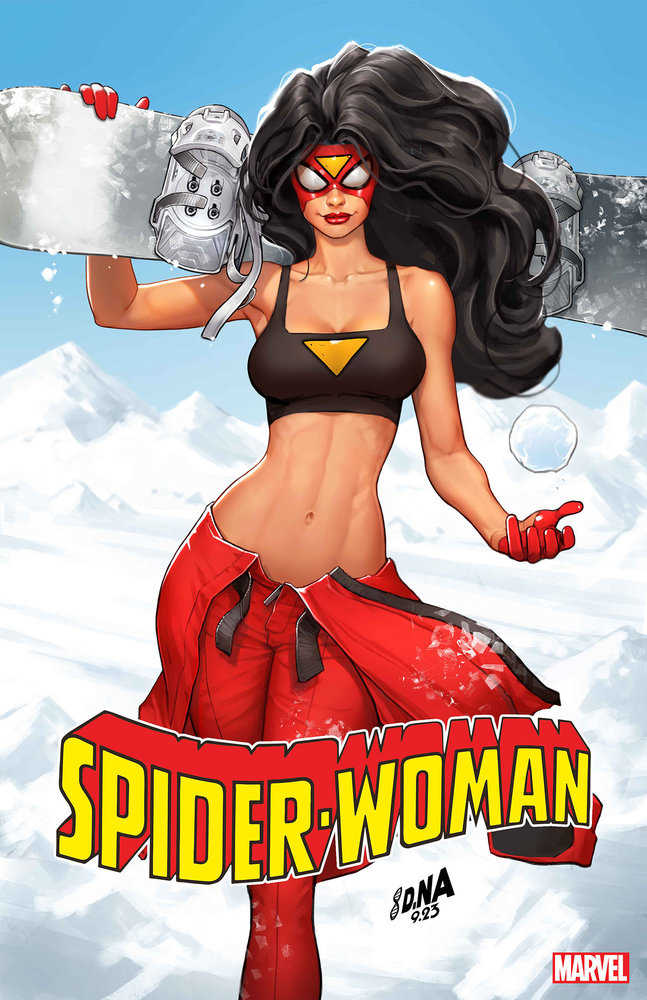 Spider-Woman 2 David Nakayama Ski Chalet Variant [Gw] | Dragon's Lair Comics and Fantasy Houston TX