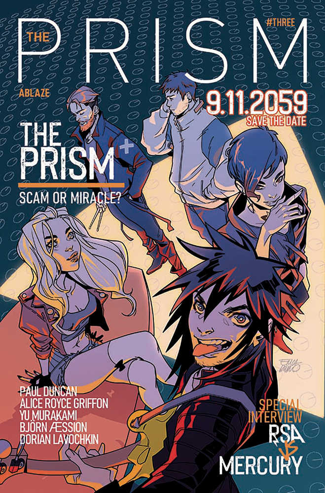 The Prism #3 Cover B Erica D Urso (Mature) | Dragon's Lair Comics and Fantasy Houston TX