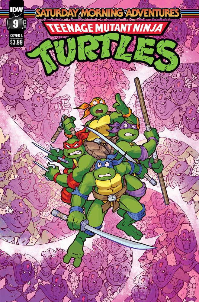 Teenage Mutant Ninja Turtles: Saturday Morning Adventures #9 Cover A (Lawrence) | Dragon's Lair Comics and Fantasy Houston TX