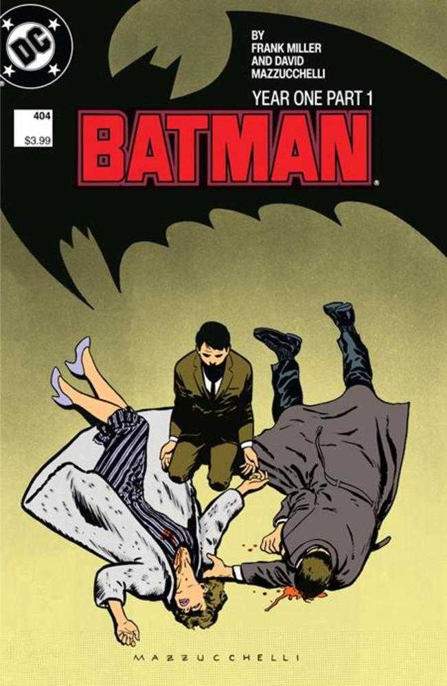 Batman #404 Facsimile Edition Cover A David Mazzucchelli | Dragon's Lair Comics and Fantasy Houston TX