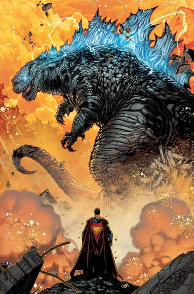 Justice League vs Godzilla vs Kong #3 (Of 7) Cover B Jonboy Meyers Card Stock Variant | Dragon's Lair Comics and Fantasy Houston TX