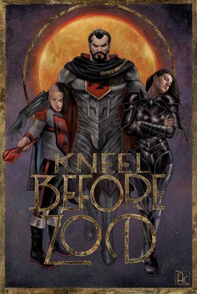 Kneel Before Zod #1 (Of12) Cover D Ariel Colon Foil Variant | Dragon's Lair Comics and Fantasy Houston TX