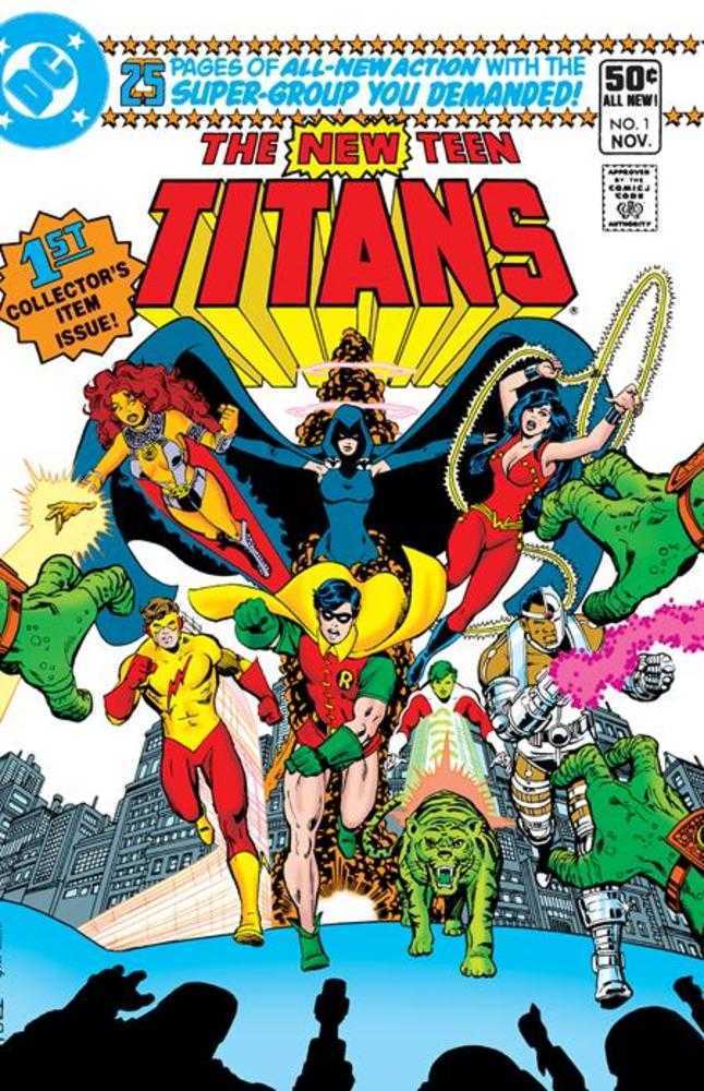 New Teen Titans #1 Facsimile Edition Cover A George Perez & Dick Giordano | Dragon's Lair Comics and Fantasy Houston TX