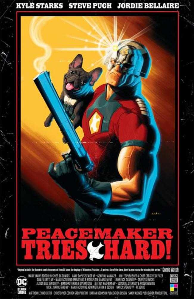 Peacemaker Tries Hard Hardcover (Mature) | Dragon's Lair Comics and Fantasy Houston TX