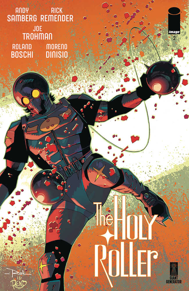 Holy Roller #2 (Of 9) Cover A Boschi | Dragon's Lair Comics and Fantasy Houston TX