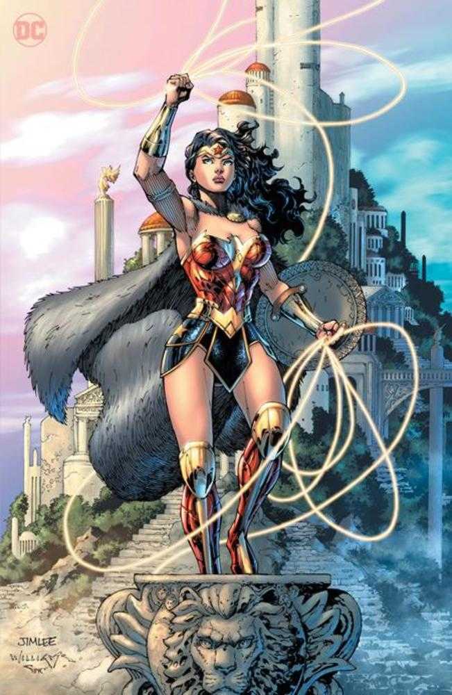 Wonder Woman #1 2nd Print Cover B Jim Lee Foil Variant | Dragon's Lair Comics and Fantasy Houston TX