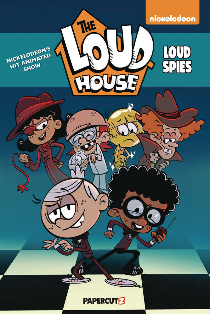 Loud House Hardcover Loud Spies | Dragon's Lair Comics and Fantasy Houston TX