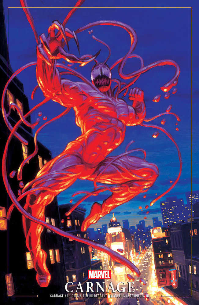 Carnage 3 Greg And Tim Hildebrandt Carnage Marvel Masterpieces III Variant | Dragon's Lair Comics and Fantasy Houston TX