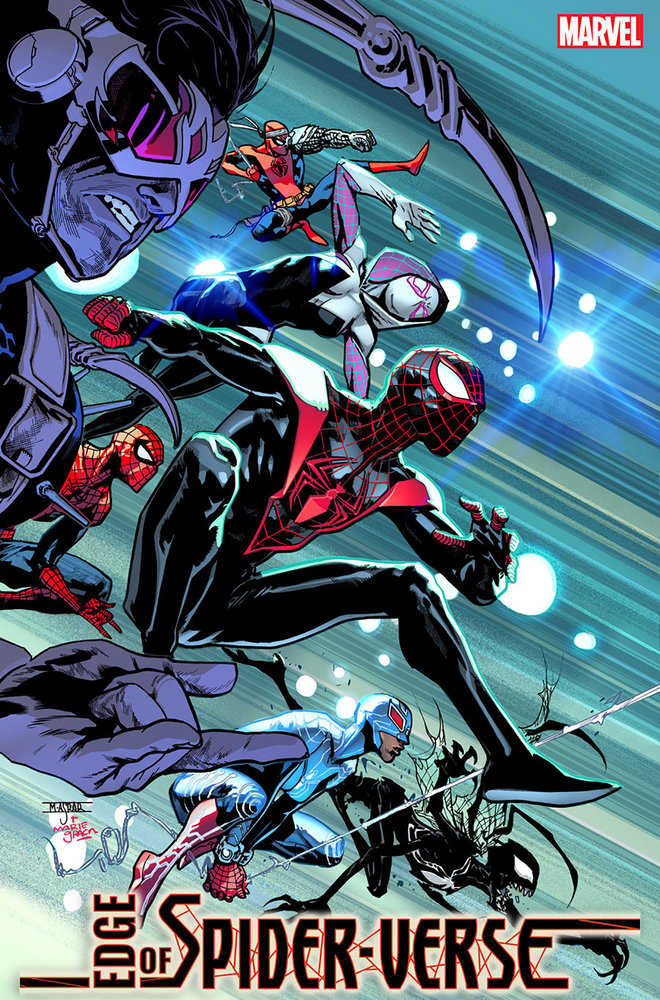 Edge Of Spider-Verse 1 Mahmud Asrar Foil Variant | Dragon's Lair Comics and Fantasy Houston TX