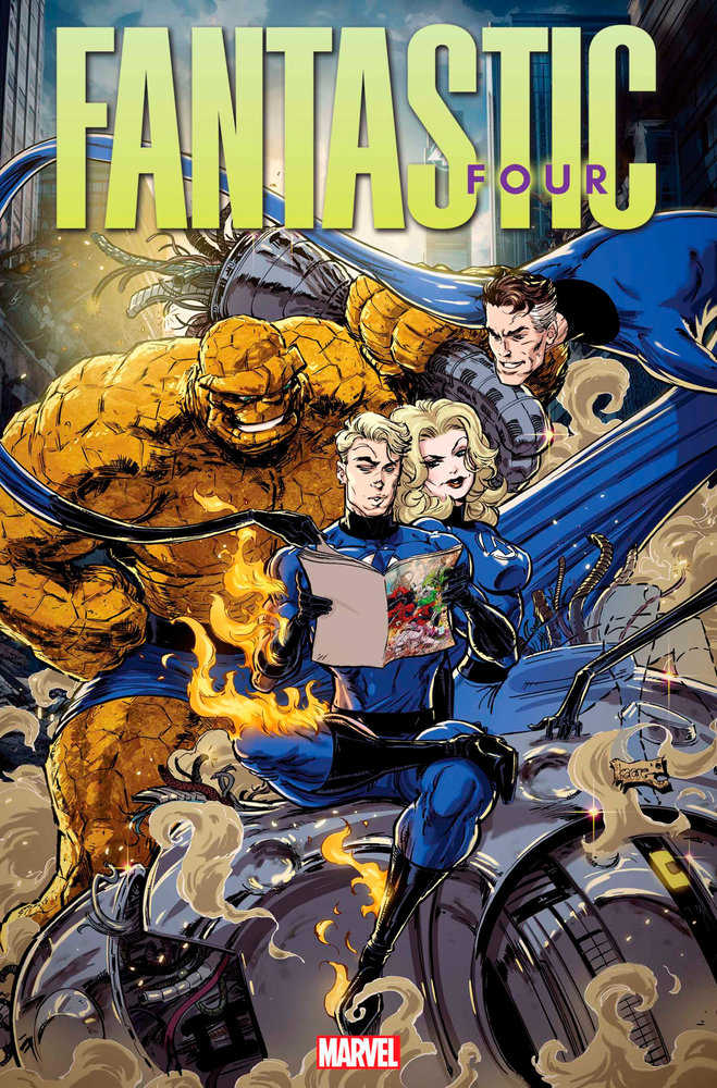 Fantastic Four 17 Kaare Andrews Marvel Comics Presents Variant | Dragon's Lair Comics and Fantasy Houston TX