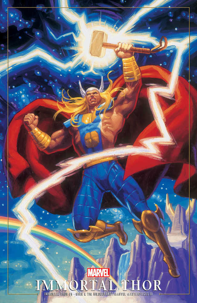 Immortal Thor #6 Hildebrandt Marvel Masterpieces III Variant | Dragon's Lair Comics and Fantasy Houston TX