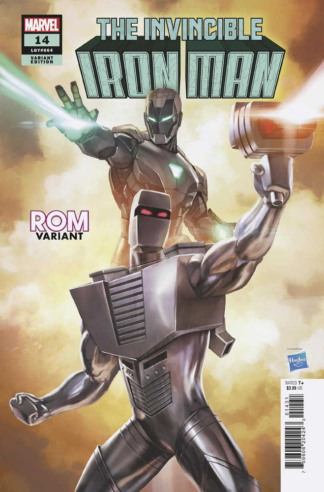 Invincible Iron Man 14 Skan Rom Variant | Dragon's Lair Comics and Fantasy Houston TX