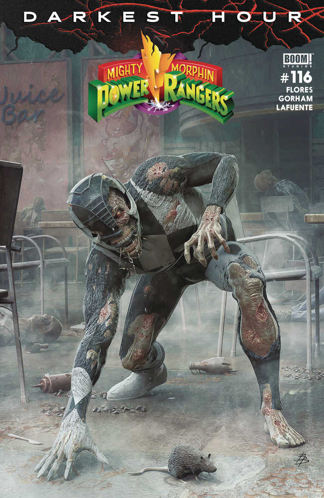 Mighty Morphin Power Rangers #116 Cover B Dark Grid Variant Barend | Dragon's Lair Comics and Fantasy Houston TX