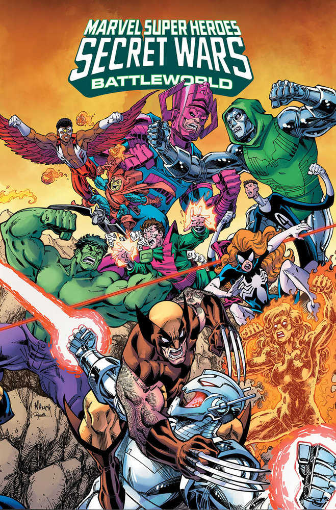 Marvel Super Heroes Secret Wars: Battleworld 3 Todd Nauck Connecting Variant | Dragon's Lair Comics and Fantasy Houston TX