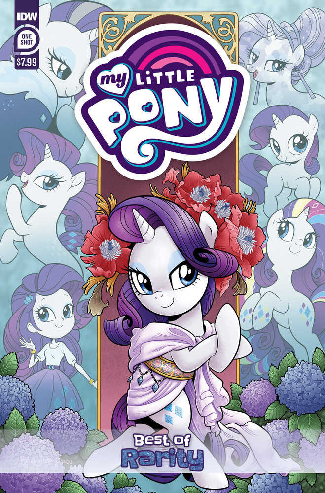 My Little Pony: Best Of Rarity Cover A (Hickey) | Dragon's Lair Comics and Fantasy Houston TX