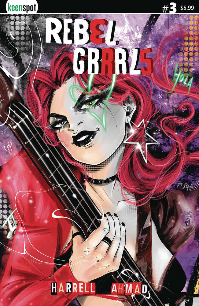 Rebel Grrrls #3 Cover B Francesca Fantini | Dragon's Lair Comics and Fantasy Houston TX