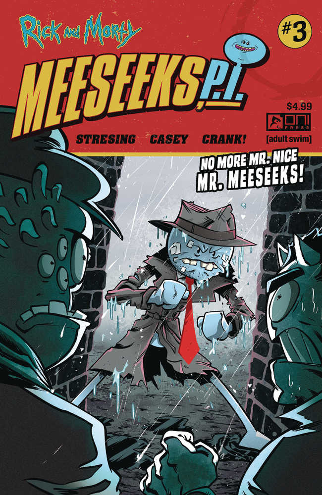 Rick And Morty Meeseeks Pi #3 (Of 4) Cover A Fred C Stresing & Meg Casey (Mature) | Dragon's Lair Comics and Fantasy Houston TX