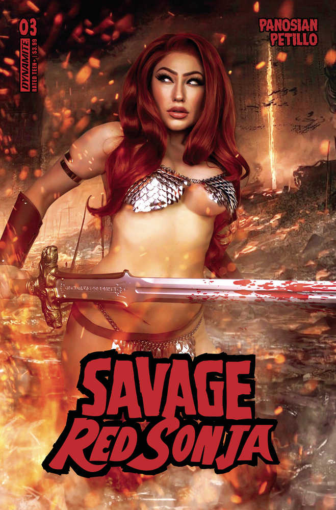 Savage Red Sonja #3 Cover D Cosplay | Dragon's Lair Comics and Fantasy Houston TX