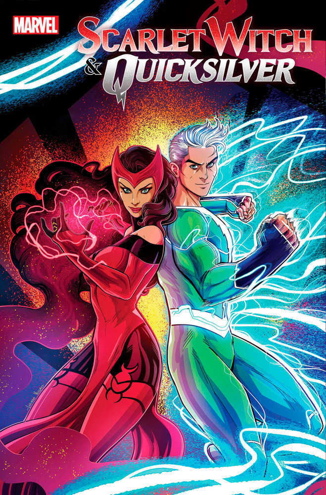 Scarlet Witch & Quicksilver 1 Luciano Vecchio Foil Variant | Dragon's Lair Comics and Fantasy Houston TX