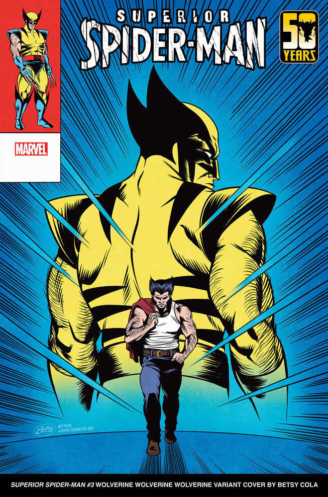 Superior Spider-Man 3 Betsy Cola Wolverine Wolverine Wolverine Variant | Dragon's Lair Comics and Fantasy Houston TX